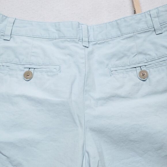 Gap Light Wash Casual Button Zip Chino Short Shorts Womens Size 00 Blue - Picture 8 of 9